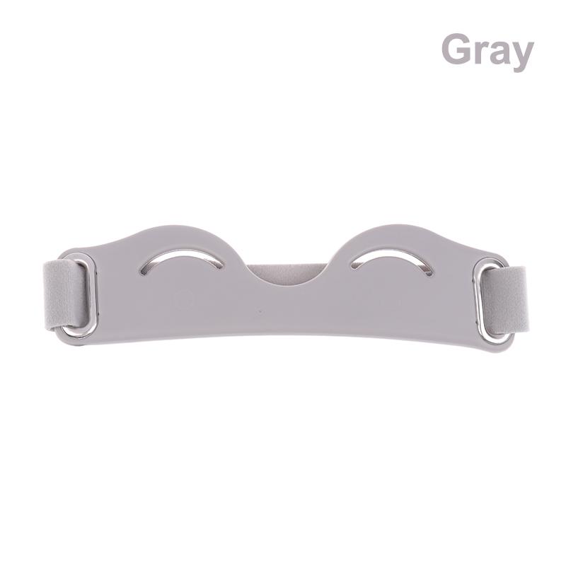 1Pcs Silicone Patella Tendon Knee Straps Flexible Elastic Patella Tendon Stabilizer Breathable Lightweight серый