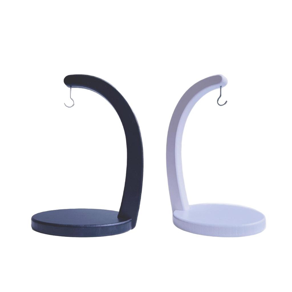 Banana Hanger Steel Hook Banana Holder Sturdy Hanging Fruits or Vegetables Minimalist Bamboo None Slip for Kitchen Counter
