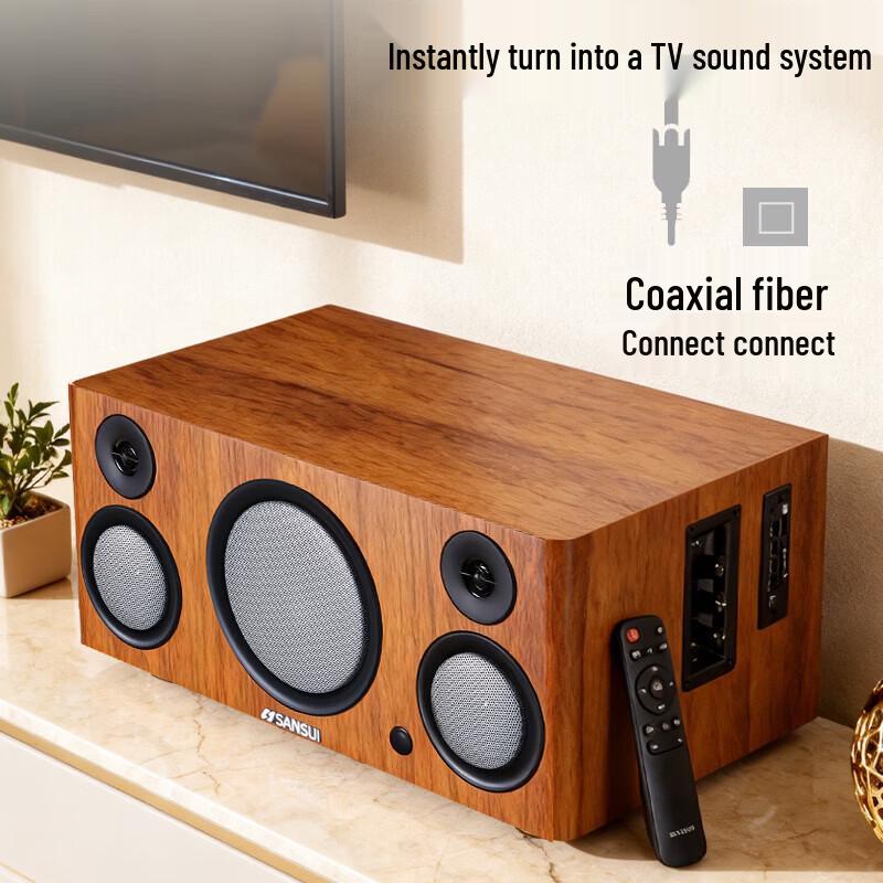 SANSUI S300 All-in-One HIFI Bluetooth Speaker System (CN version)
