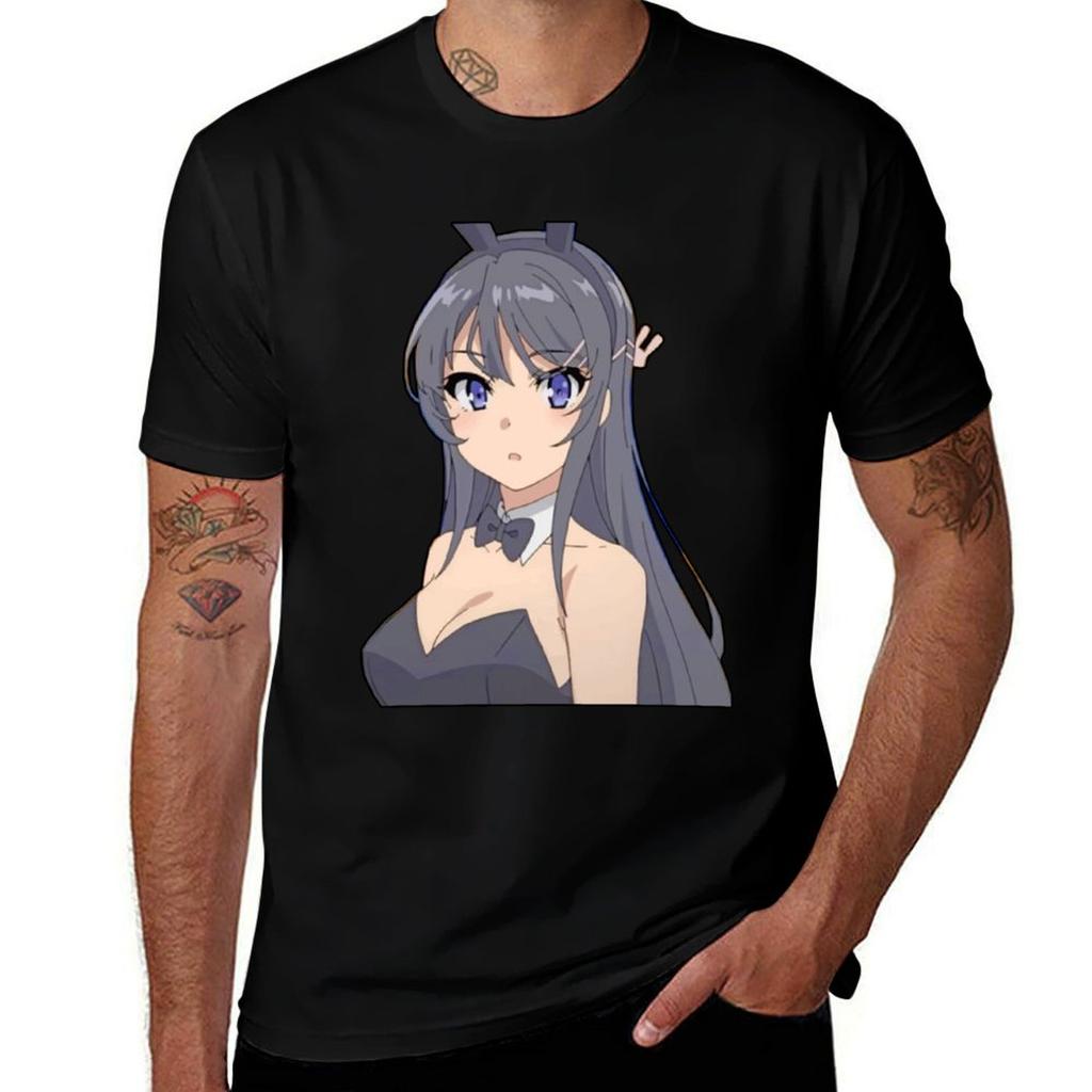 Mai Sakurajima Tshirt Casual Trendy Streetwear Tee Shirt