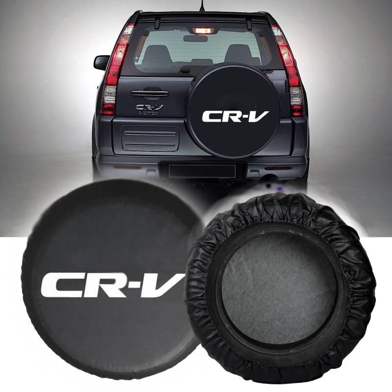 Universal Black Pvc Tire Cover For Cars Durable 0.7mm Thickness, Available In 14", 15", 16", 17" Sizes