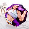 1pc KPop Demon Hunters RUMI7 Umbrella, Sun Protection, And UV Shielding. It Has Eight Sturdy Ribs for Outdoor Use And Perfect Gift