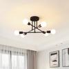 Nordic Minimalist Pendant Light Ceiling Lamp LED Chandelier Suitable for Bedrooms Living Rooms Black Gold Lighting Decoration