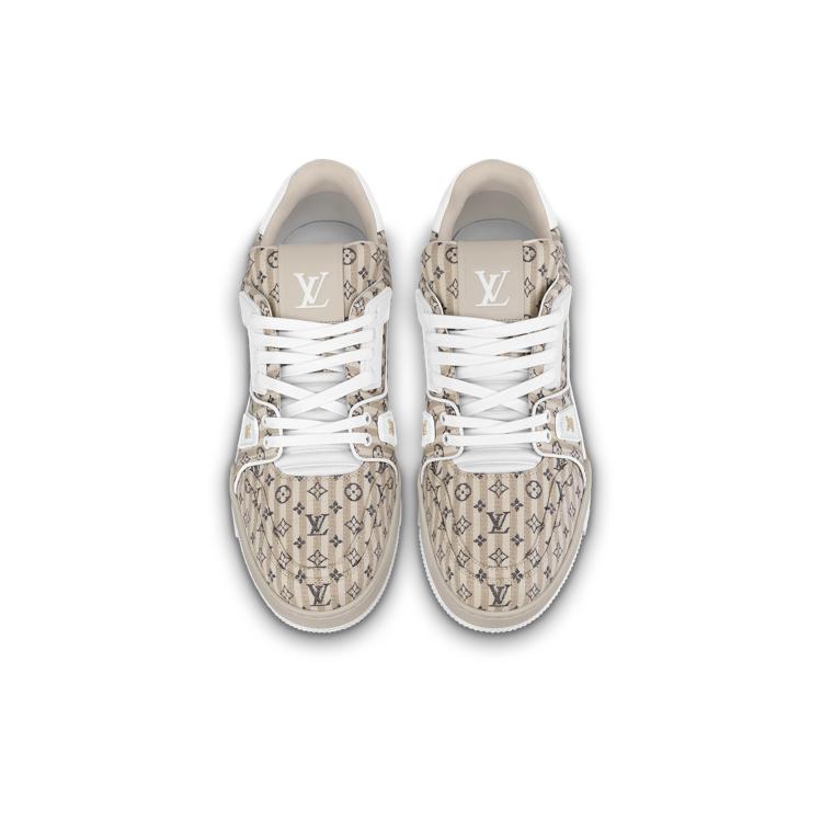 Louis Vuitton Lv Trainer Sneakers 'Beige Monogram' 1ABG0J
