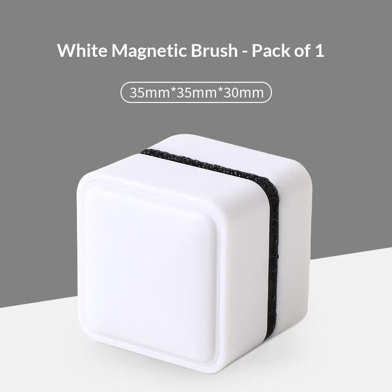 Mini Square Magnetic Brush Aquarium Glass Cleaner Scratch-Resistant Glass Cleaner Magnetic Brush For Small Aquarium Fish Tank