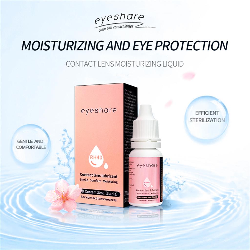 Eyeshare 2pcs NEW Colored Contact Lenses Fashion Blue Eyes Lenses Gray Beauty Pupils Brown Eyes Contacts Green Lens 6 Months Use