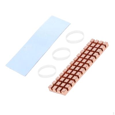 2280 M.2 SSD Heat Sink Cooler Lightweight Radiator Accessories 1 Set Easy To Install Double Side