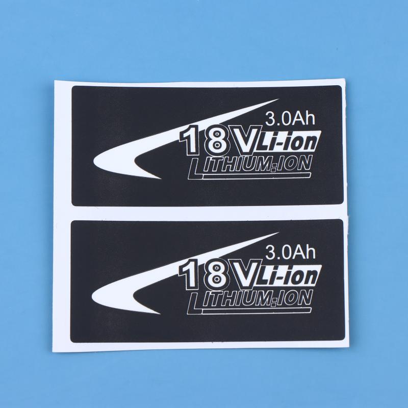 BL1830 Li Battery Sticker For Mak 18V 3Ah To 6Ah Drill Self Adhesive Label For Quick Battery Replacement