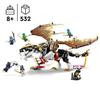 Lego® 71809 ninjago egalt le maître dragon, jouet ninja avec 5 minifigurines ninja dont personnages lloyd et nya