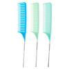 3pcs Highlighting Tailed Comb Set Weaving Hair Styling Combs Coloring Dyeing Comb