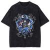 Kanroji Mitsuri Kawaii Graphic T-shirt Anime Demon Slayer Tshirt Men Women Washed T Shirts Harajuku Male Manga Cotton Tops