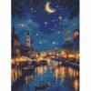 Diamond Painting Starry Night Town Landscape DIY 5D Home Room Wall Decoration Art Kit