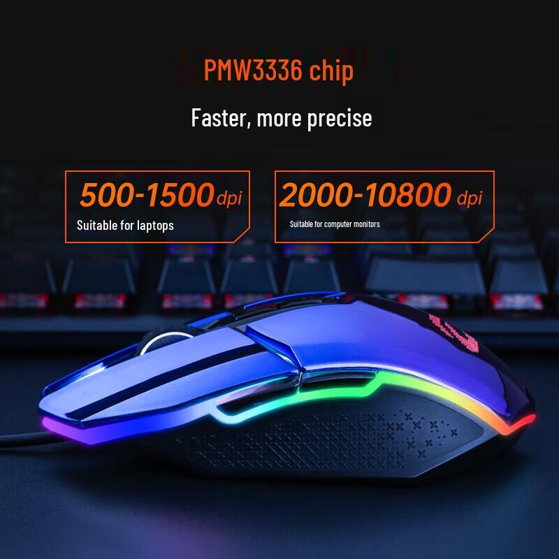 Dareu EM915 V5 KBS Wired Gaming Mouse