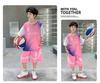 Boys' summer basketball suit set new 2026 mid to large children's summer short sleeved quick drying sports football suit trend