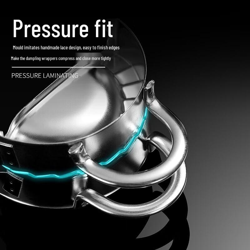 2-Pack Large 304 Stainless Steel Dumpling Maker