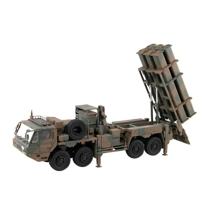 Pit Road 1/72 SGF Series Japan Ground Self-Defense Force Type 12 Surface-to-Ship Missile with Missile Parts Resin Kit SGF09