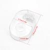Wimpernverlängerungsbandhalter Basis Wimpernklebebandschneider Spender Pfropfen Wimpernplastikband Schneiden Make-up-Zubehör Werkzeuge