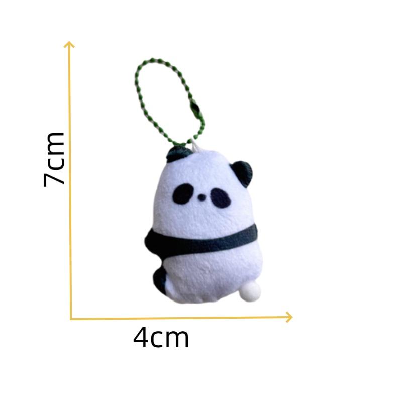 Adorable Stuffed Animal Keychains With Super Soft Short Plush Fur