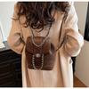 Trendy Retro Suede Shoulder Bag For Women 2023 Fall Winter Stylish Crossbody Bag