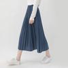 Jupe plissée trapèze élégante pour femmes, longue, décontractée, taille haute, Maxi, printemps été