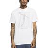 Nike Serie MVP NBA Brooklyn Nets Kevin Durant Maglietta a Maniche Corte Sportiva da Basket da Uomo Top Bianco CT3998-100