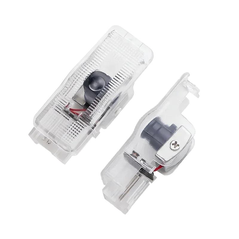 2Pcs Car Door HD Projector Lamp LED Decoration Atmosphere Light For Peugeot 408 4008 307 308 3008 106 107 5008 508 2008 208 301 ENH5