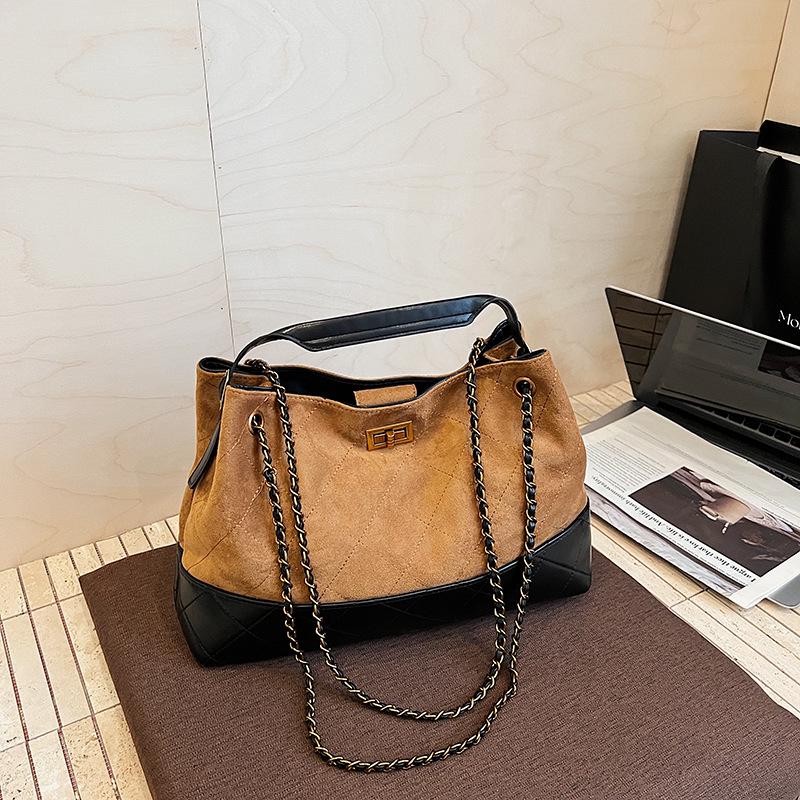 Korean Fashion Women's Large Capacity Versatile Crossbody Tote Bag