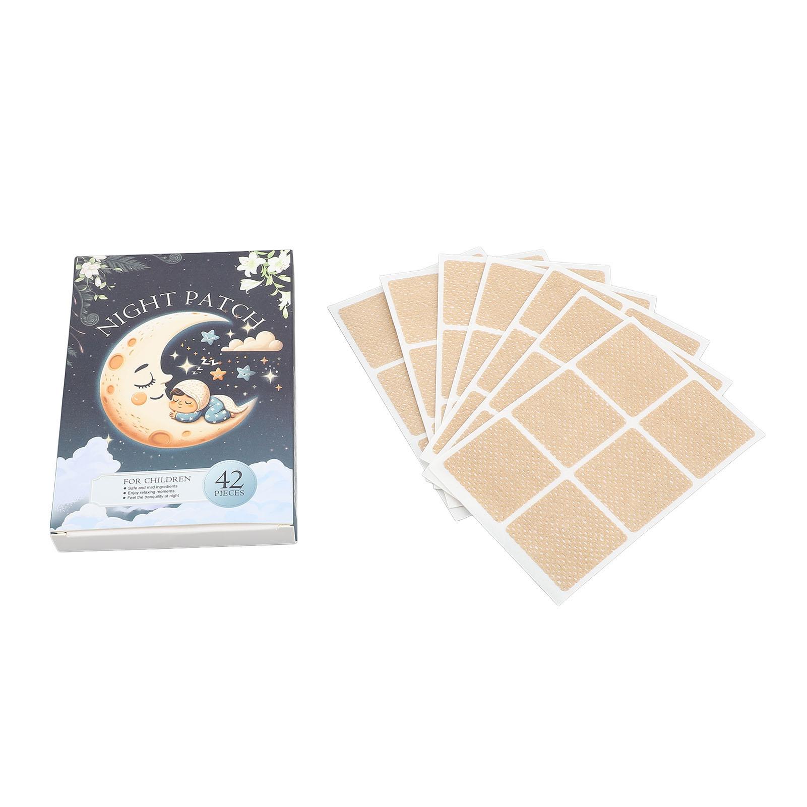 

84 шт. Детский пластырь для сна, пластыри, способствующие сну, успокаивающий пластырь для сна для улучшения качества сна