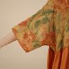 DIMANAF New 2026 Women Plus Size Summer Beach Lady Long Dress Loose Oversize Maxi Floral Print Fashion Holiday