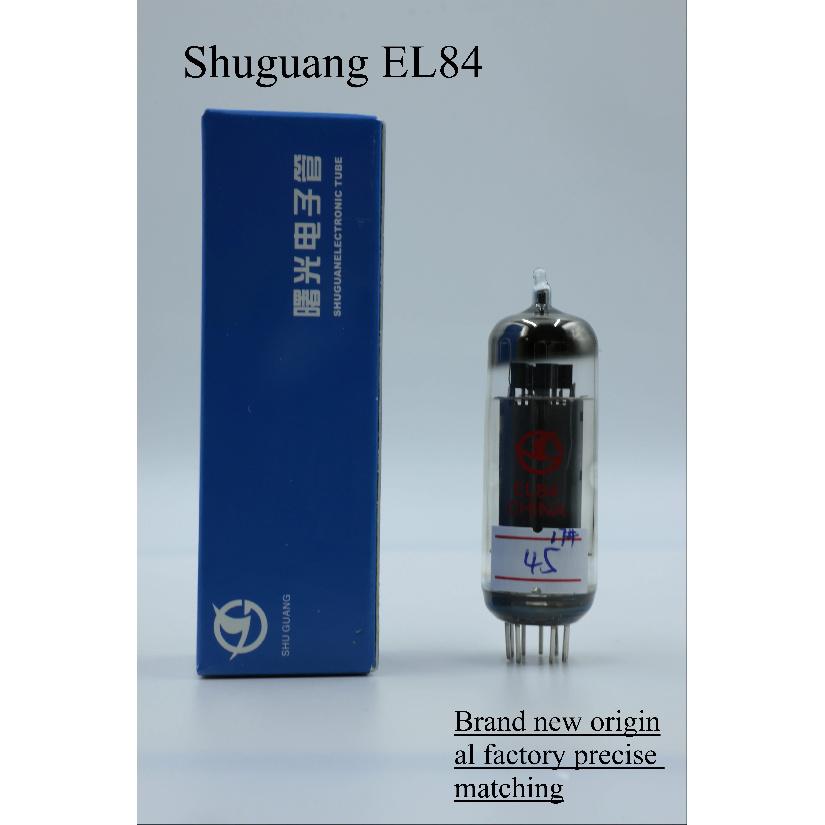 1-4pcs EL84 Shuguang Vacuum Tube Upgrade N709 6BQ5 6P14 Electronic Tube Amplifier Kit DIY HIFI Audio Valve Matched Quad Genuine