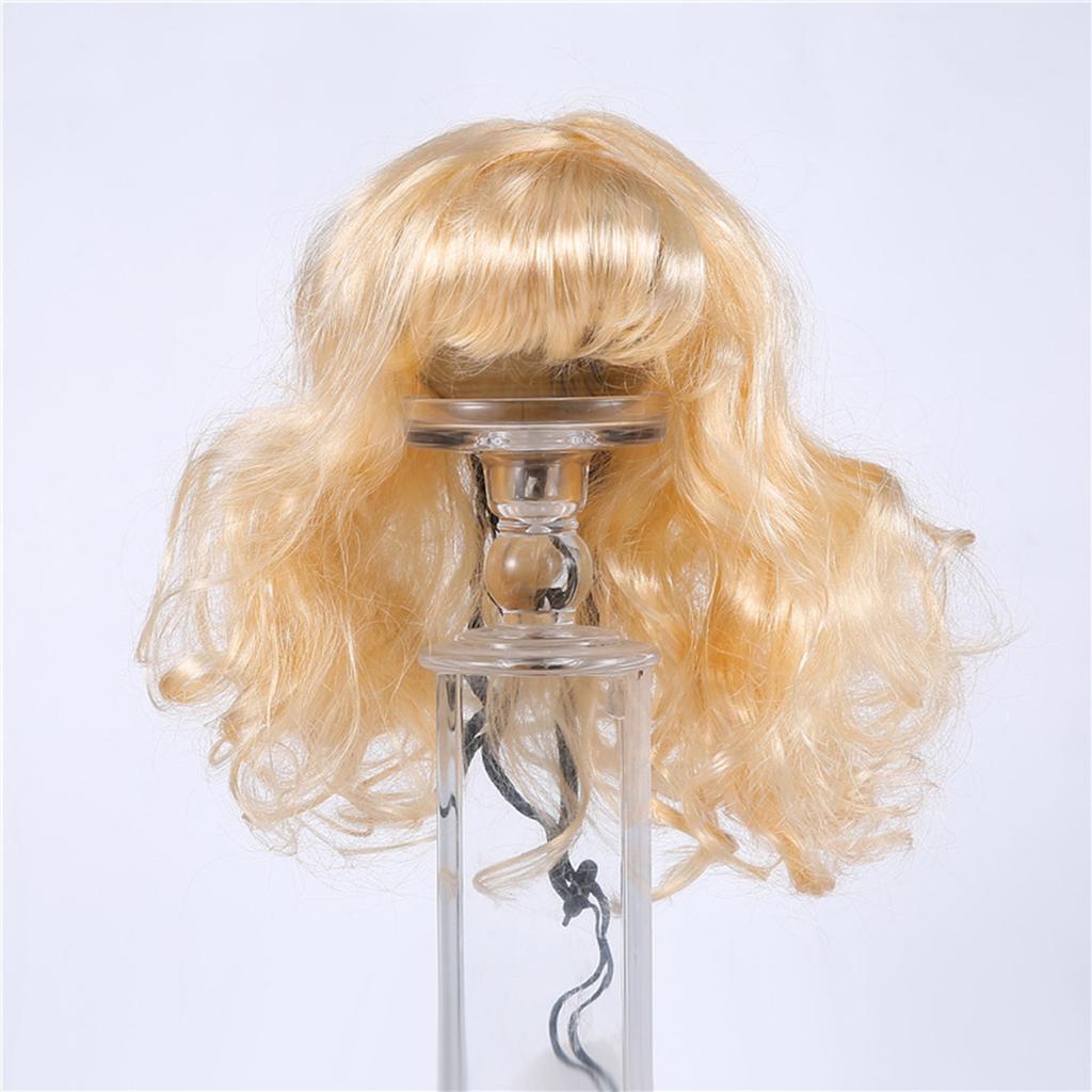 Natural Wig Funny Pet Dog Hair Headwear Curly Hair