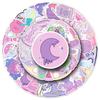 10/30/50pcs Cute Pink Magic Witch Graffiti Stickers Aesthetic Art Decals DIY Notebook Helmet Phone Goth Waterproof Sticker Decor
