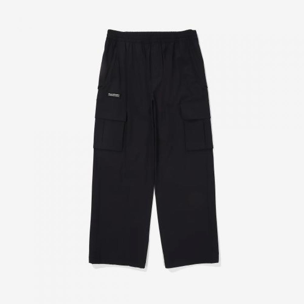 Fila Oversized String Wide Pants BLACK/090