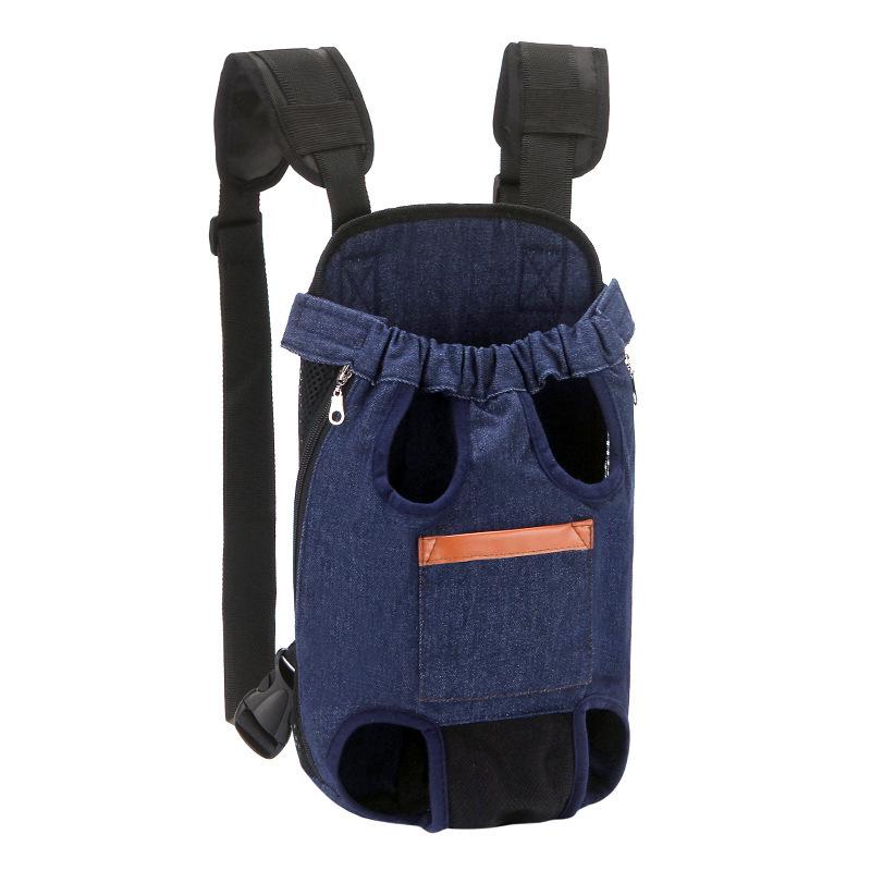 Pet-Friendly Dual-Shoulder Backpack for Cats and Dogs