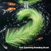60/100cm Fish Breeding Brush Flexible Fish Egg Hatching Brush Pond Spawning Brush  Breeding Use