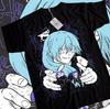 Mahito Tshirt Jujutsu Kaisen Gojo Girl Anime Horror Unisexga Tshirt Black