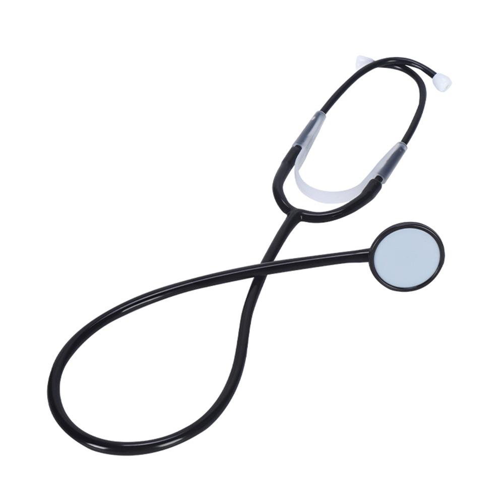 Multi Color Stethoscope Family Parent-Unisex Games DIY Simulation Doctor's Imitation Role Play Plastic Stethoscope Students