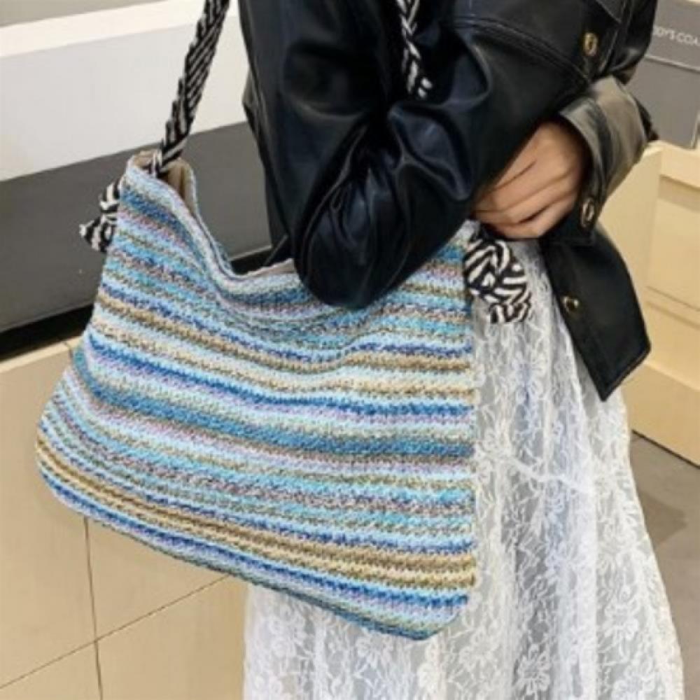 New ArrivalS Open Run Women S Summer Straw Knit Shoulder Bag