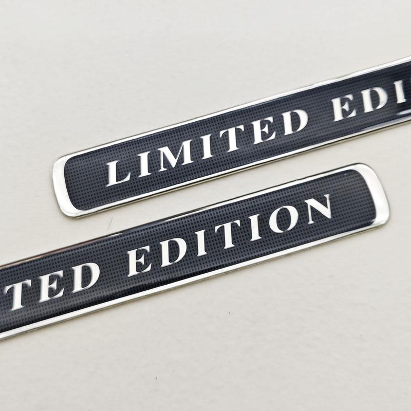 3D Metal Car Sticker Logo LIMITED EDITION Badge Emblem Decals Auto Universal Sticker Accessories