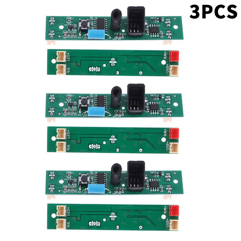 1/2/3Pcs Smart Motion Sensor Trash Can Circuit Board - Low Power Induction Kick Button Charging Trash Can Accessories