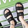 Mode Neue Herren Sandalen Weich Bequem Rutschfest Hohe Qualität Strandurlaub Herren Sandalen Sommer Lässig Flach Dickbesohlt Fahrschuhe