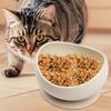Silicone Cat Bowl Cat Dishes Whisker Friendly Feeding Dish with Suction Cups Prevent Spills Wet and Dry Food Water for Puppies