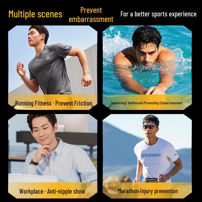 Men's Breathable Sports Nipple Covers
