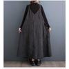 New Plus Size Design Crafted Straps Adjustable Loose Dresses