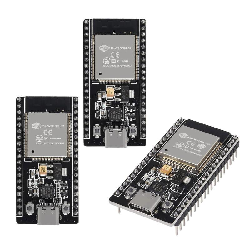 3PCS NodeMCU-32S WiFi IoTs Development Board 2.4Ghz Serialed  WiFi Bluetoothcompatible Module Base At ESP32