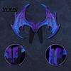 Dragon Dress Up Set Children's Costumes Set, with Mask Tail And Wing, Lightweight Red Blue Green Black Wings Cosplay Costumes, for Ages 3-12
