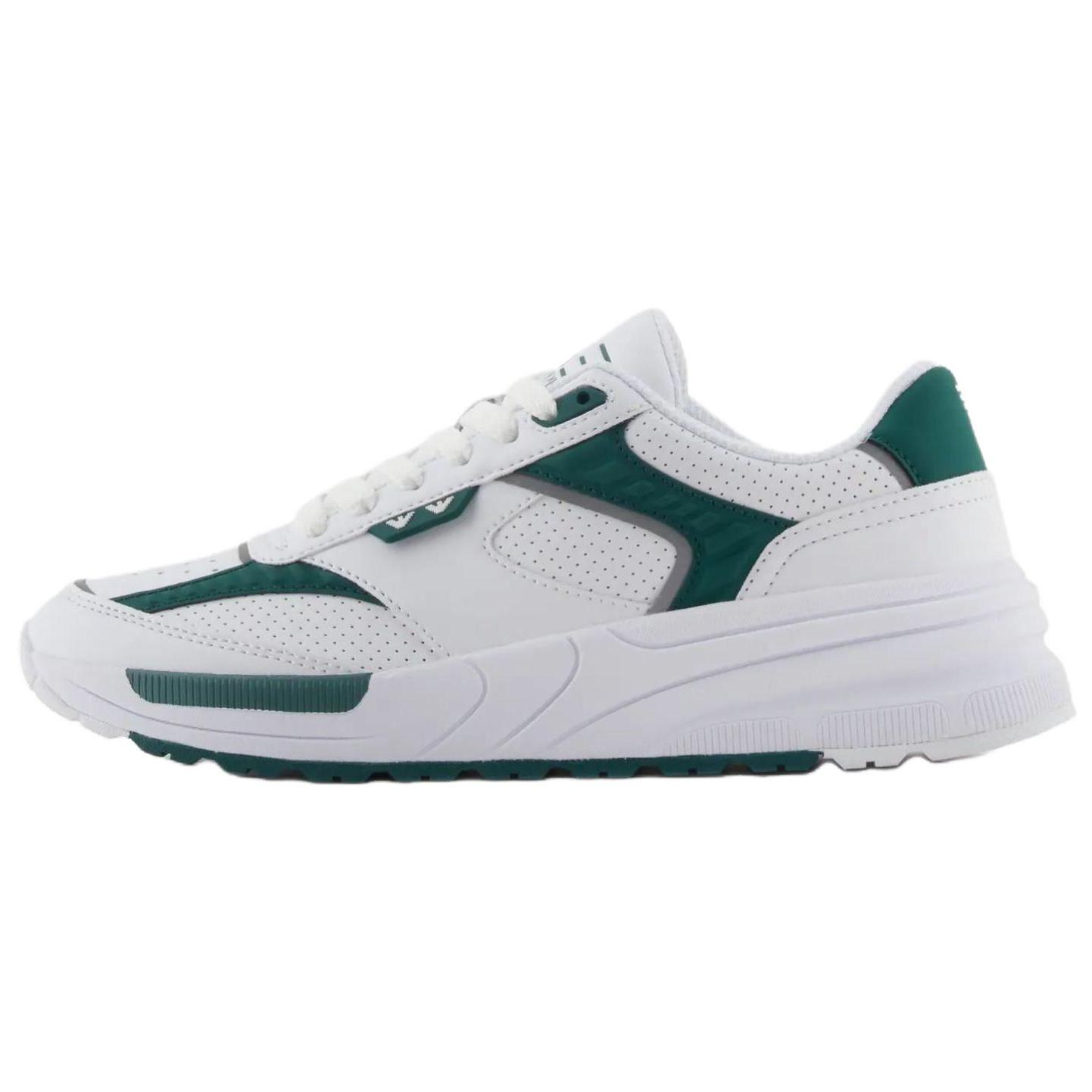 Emporio Armani EA7 Lace-Up Thick Sole Low-Top Casual Shoes Unisex sneakers White X8X241XK435R974 42