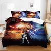 Hot Sale Stars Wars Bedding Sets Children's Birthday Gift with Zip Room Decor Teenagers adulte Microfibre 2-3Piece Duvet Cover