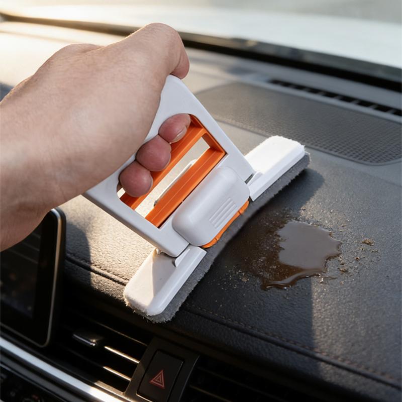 Multi-Functional Retractable Car Mini Mop Wet Dry Dual Use for Jeep Renegade Wrangler JK JL Grand Auto Cleaning Accessories ALV1