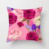 Flower Butterfly Print Pillowcase Car Ornaments Office Living Room Home Pillowcase